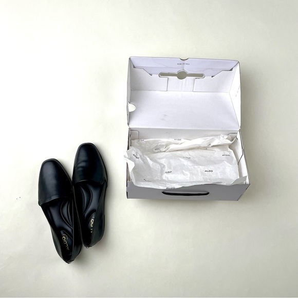 Aldo Elegant Black Loafers for Women - Picture 4 of 5